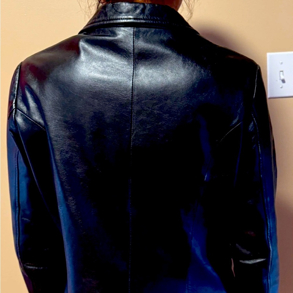 Lather jacket